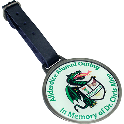 Metal Golf Bag Tag